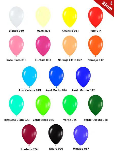 Globos Personalizados Latex 25 cm