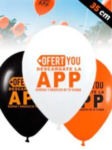 Globos Personalizados Látex 35 cm