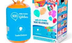 helio desechable 30 globos
