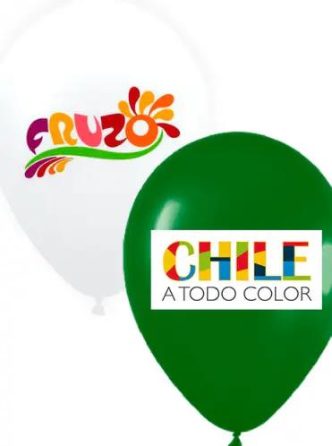 Globos Personalizados Latex 30 cm 8 tintas