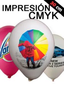Globos Personalizados Impresión CMYK