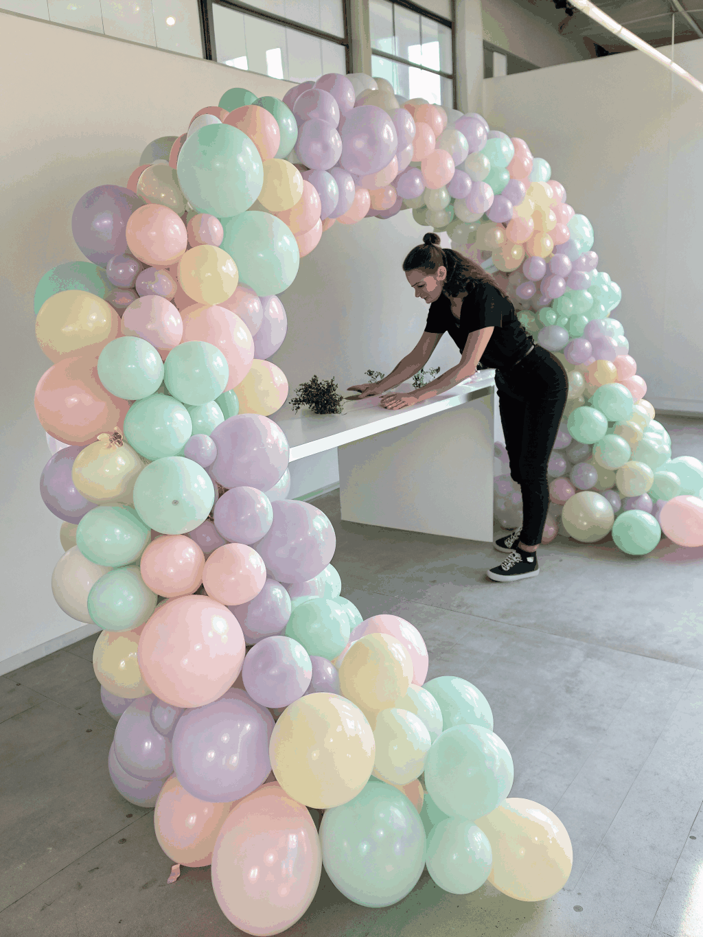 Taller de diseño de decoraciones con globos en Madrid