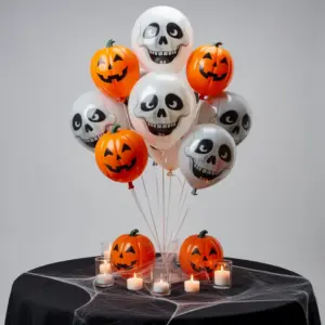 Set completo de decoración de mesa Halloween