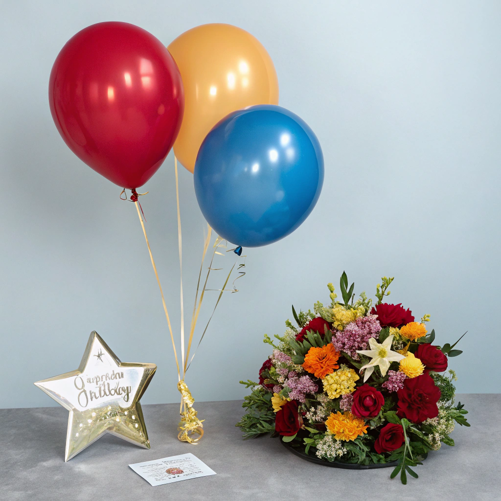 Pack de globos de helio a domicilio